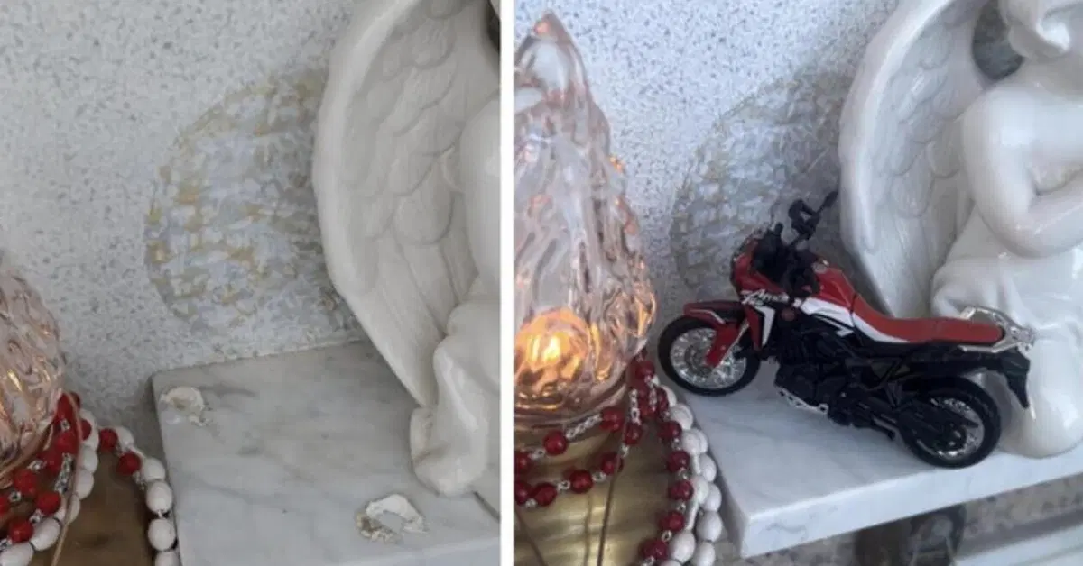 Rubano un modellino di moto dalla toma del figlio: "Rimettetelo al suo posto"