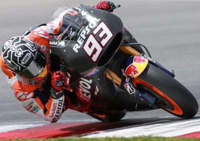 MotoGP. Test a Sepang, Day 2. Marquez: Abbiamo bisogno di più grip al posteriore