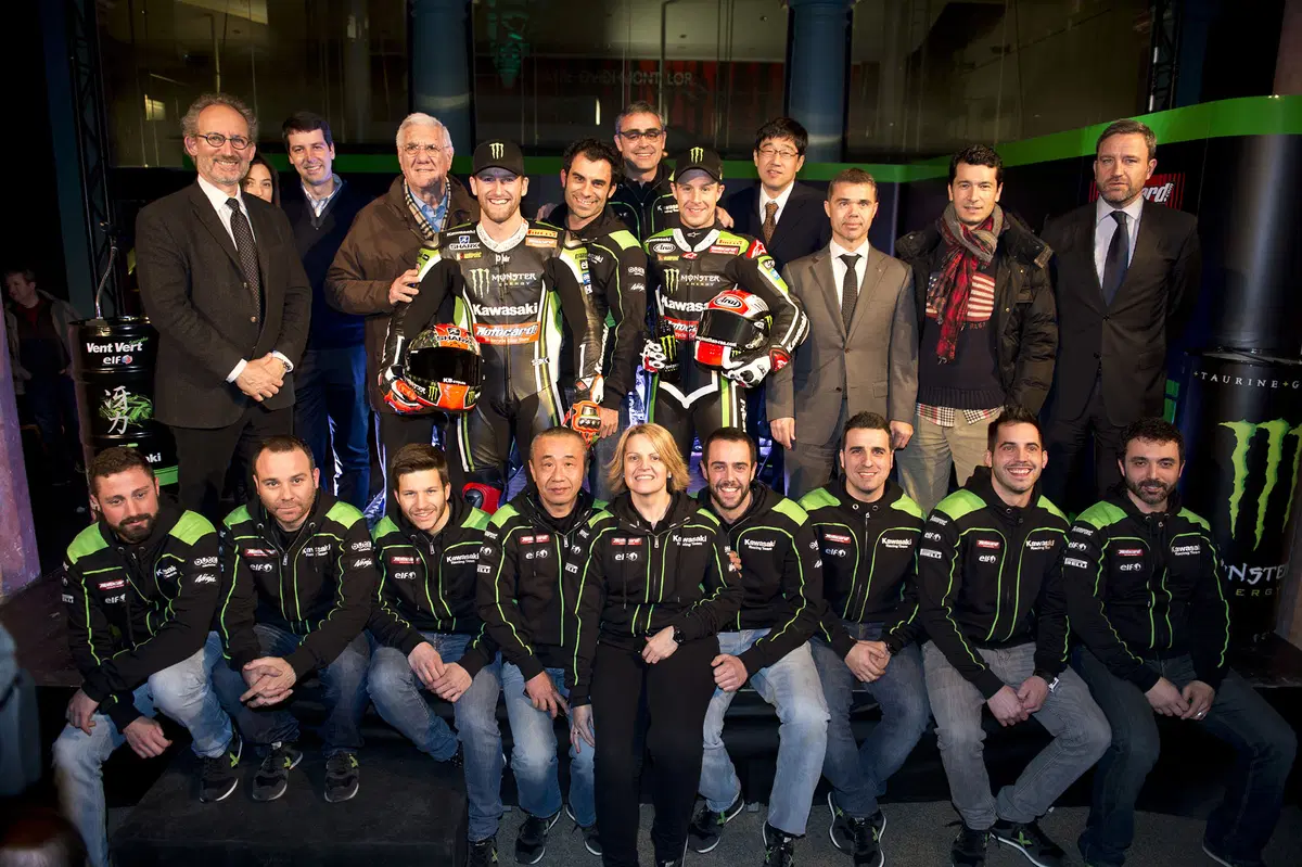 Kawasaki Motocard Superbike: la presentazione della squadra (video) (9)
