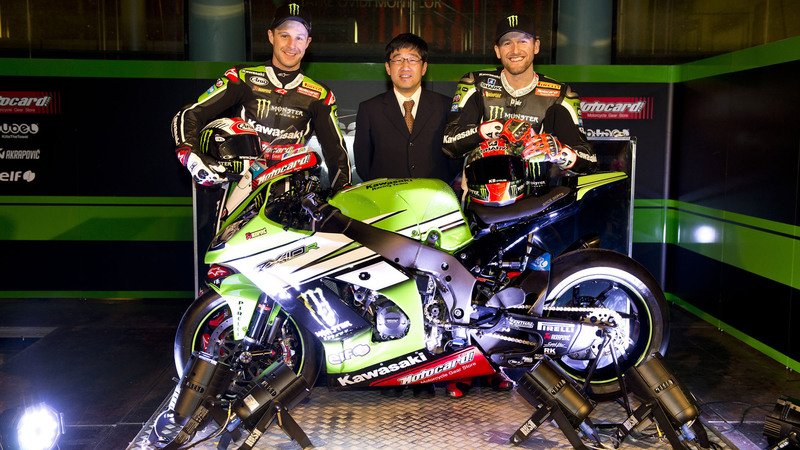 Kawasaki Motocard Superbike: la presentazione della squadra (video)