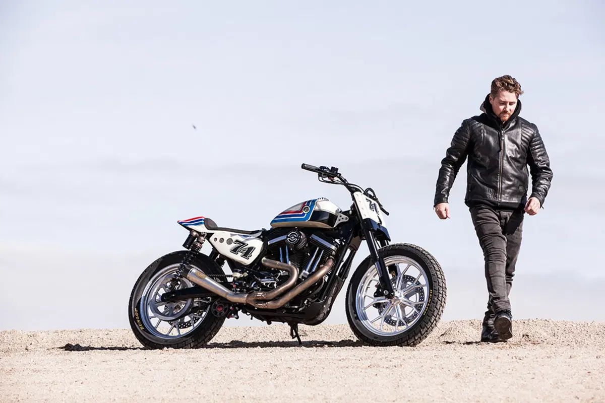 RSD Ameri-Tracker, una magnifica Flat Track vintage