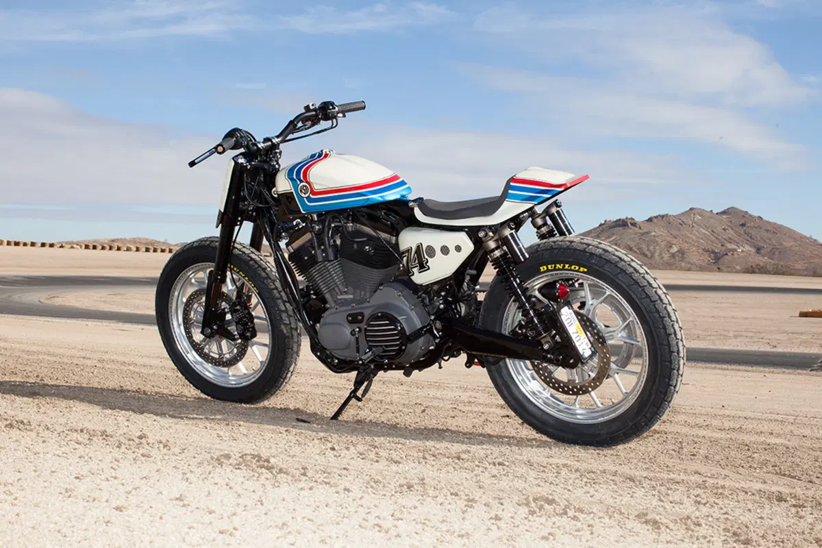RSD Ameri-Tracker, una magnifica Flat Track vintage (10)