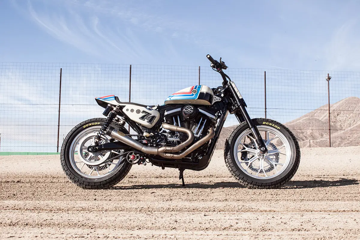 RSD Ameri-Tracker, una magnifica Flat Track vintage (8)