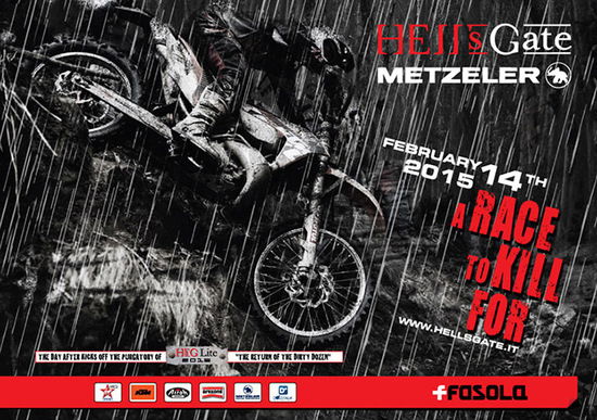 Hell’s Gate Metzeler 2015. Tutto pronto, tranne il… maltempo!