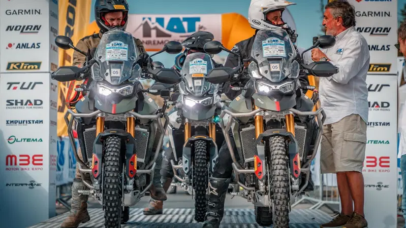 Hai una Triumph? Vieni con Moto.it in fuoristrada alle HAT! Le novit&agrave; dell'Adventouring Team 2023