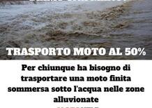 Motohelp in aiuto dei comuni alluvionati