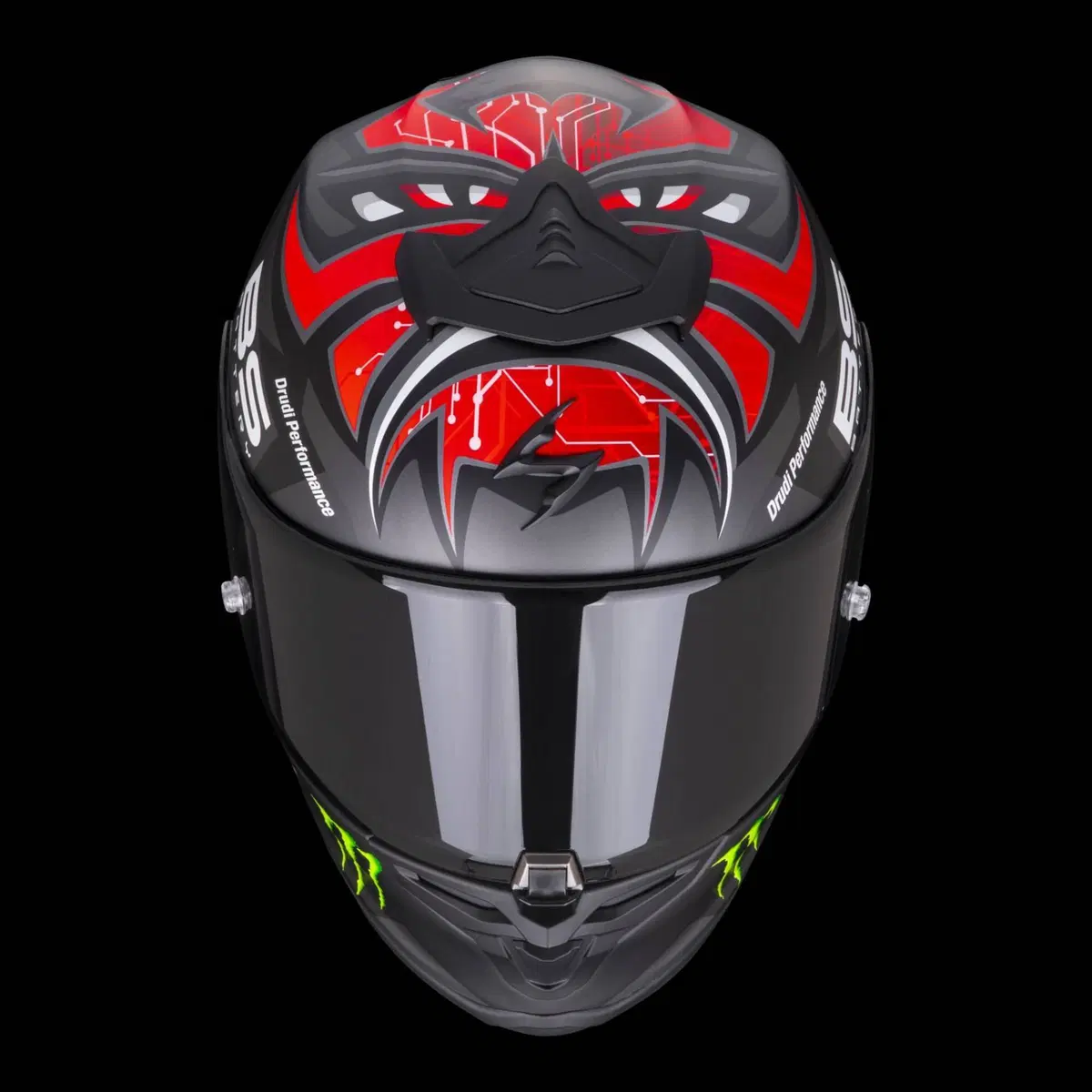 SCORPION EXO R1 FABIO REPLICA MONSTER Scorpion Helmets (2)