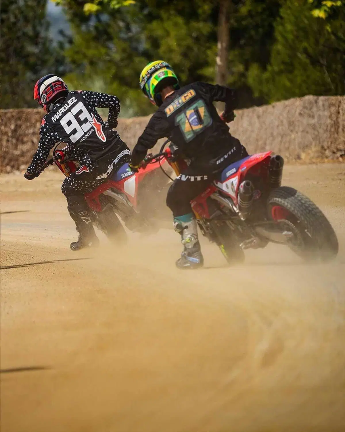 MotoGP. Guardate Marc Marquez che da spettacolo nel flat track [VIDEO E GALLERY] (2)