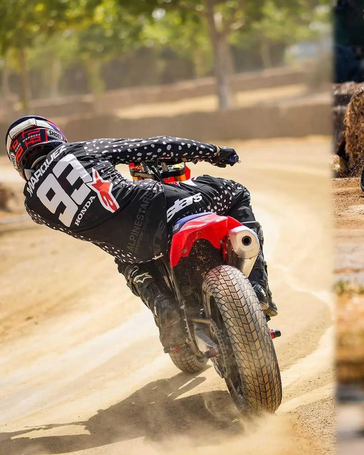 MotoGP. Guardate Marc Marquez che da spettacolo nel flat track [VIDEO E GALLERY] (4)