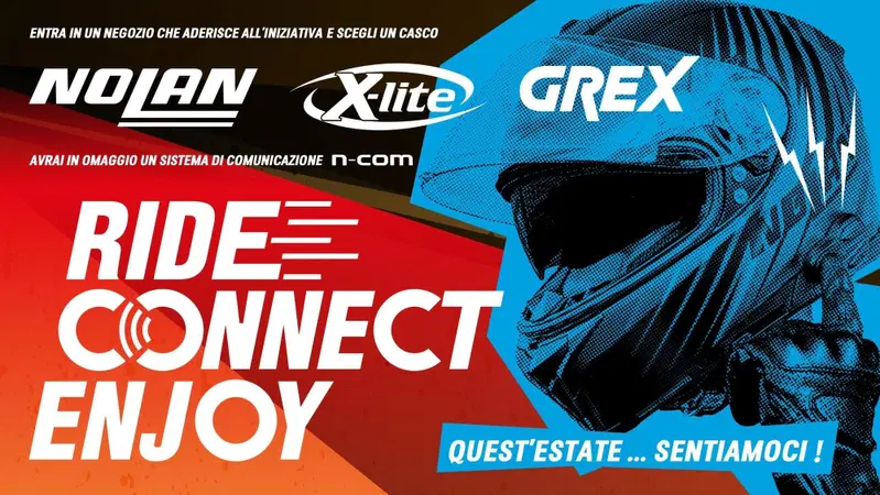Nolan "Ride, Connect, Enjoy": in omaggio un sistema di comunicazione N-Com!