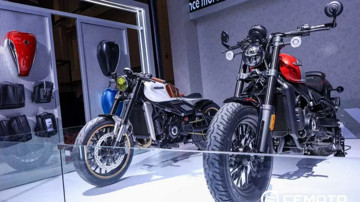 Un altro bobber 400 dalla Cina. Questa volta è di CFMoto (3)