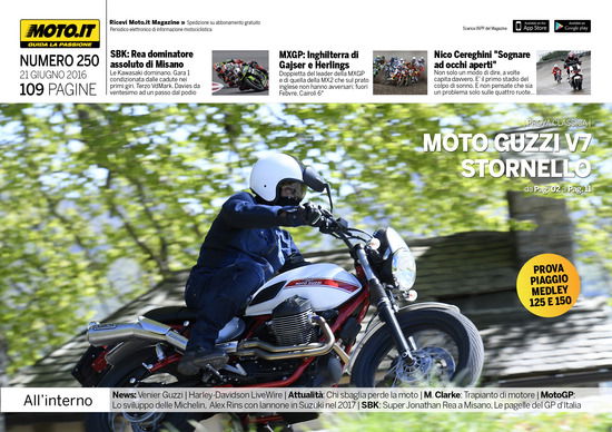 Magazine n°250, scarica e leggi il meglio di Moto.it 