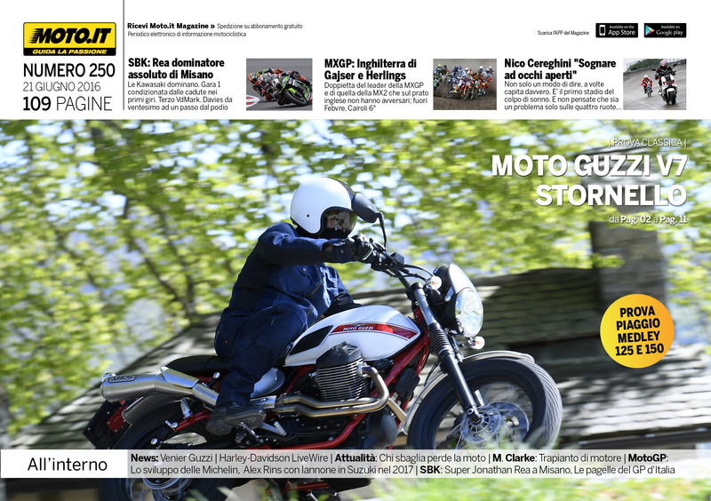 Magazine n&deg;250, scarica e leggi il meglio di Moto.it 