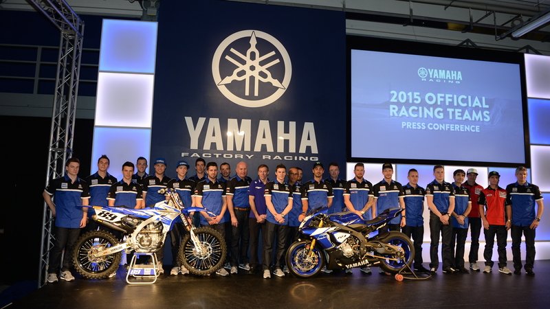 &ldquo;Yamaha sul gradino pi&ugrave; alto in tutte le classi&rdquo;. Presentati i team 2015