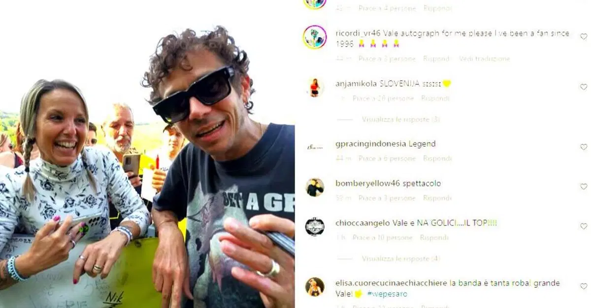 [VIDEO] La schiera di fan che Valentino Rossi trova al ranch ogni sabato: "Quanti ne hai saltati tu in dieci anni?"