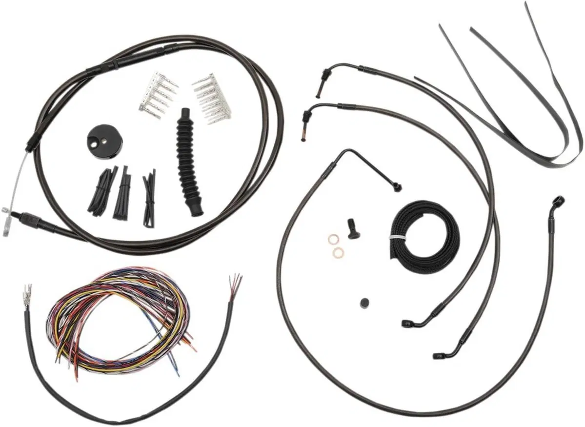 Kit cavi Touring per manubrio alto da 12" a 14"' ( La Choppers