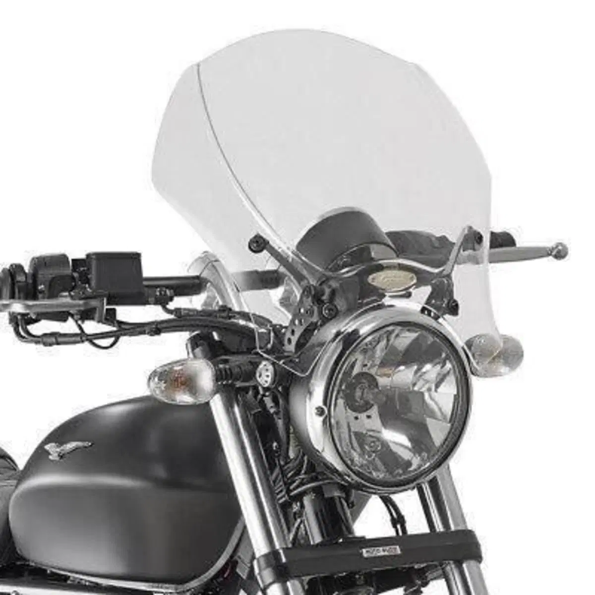 Cupolino universale trasparente Givi con attacchi (3)
