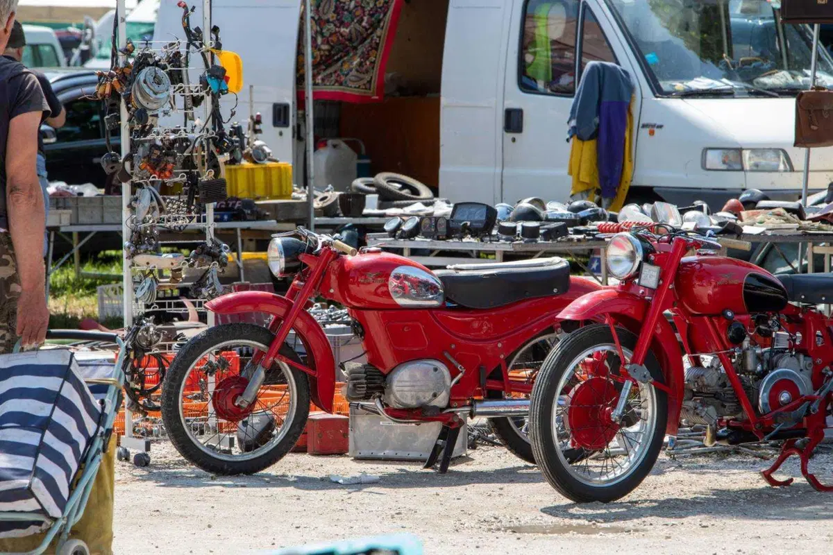 Moto d'Epoca. Il Giardino Sempreverde della Mostra-Scambio del C.A.M.E.R. (25)