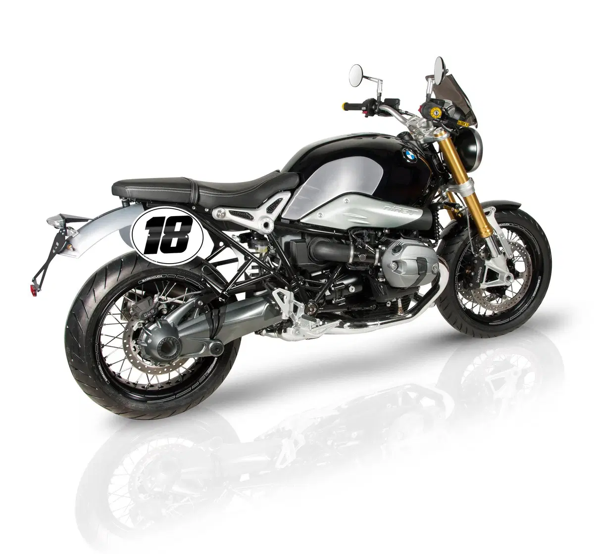 Barracuda: kit targa BMW Nine -T