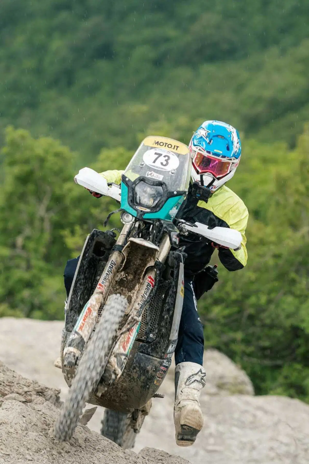 Gas a manetta e tutti pazzi per il Motorally! La gara in Umbria con la Fantic Rally 450 (5)