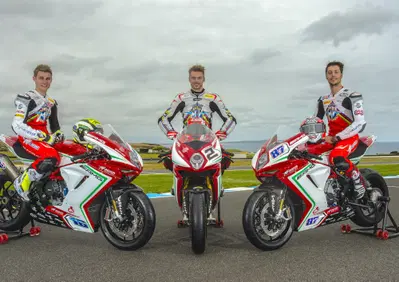Superbike. Presentato a Phillip Island il team MV Agusta