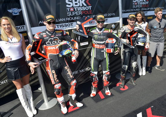 SBK. Rea si aggiudica la Superpole di Phillip Island