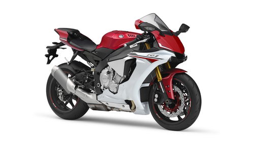 La colorazione Race Red della Yamaha R1 2015