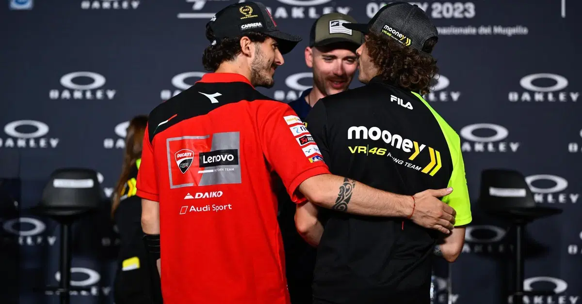 MotoGP 2023. GP d'Italia al Mugello. P2: ancora loro! Pecco Bagnaia e Marco Bezzecchi davanti a tutti