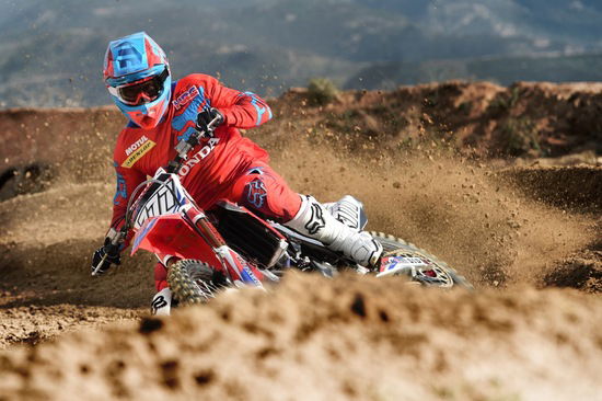 Motul con il team HRC nel campionato motocross MXGP