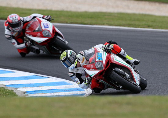 Supersport. Trionfo MV Agusta a Phillip Island