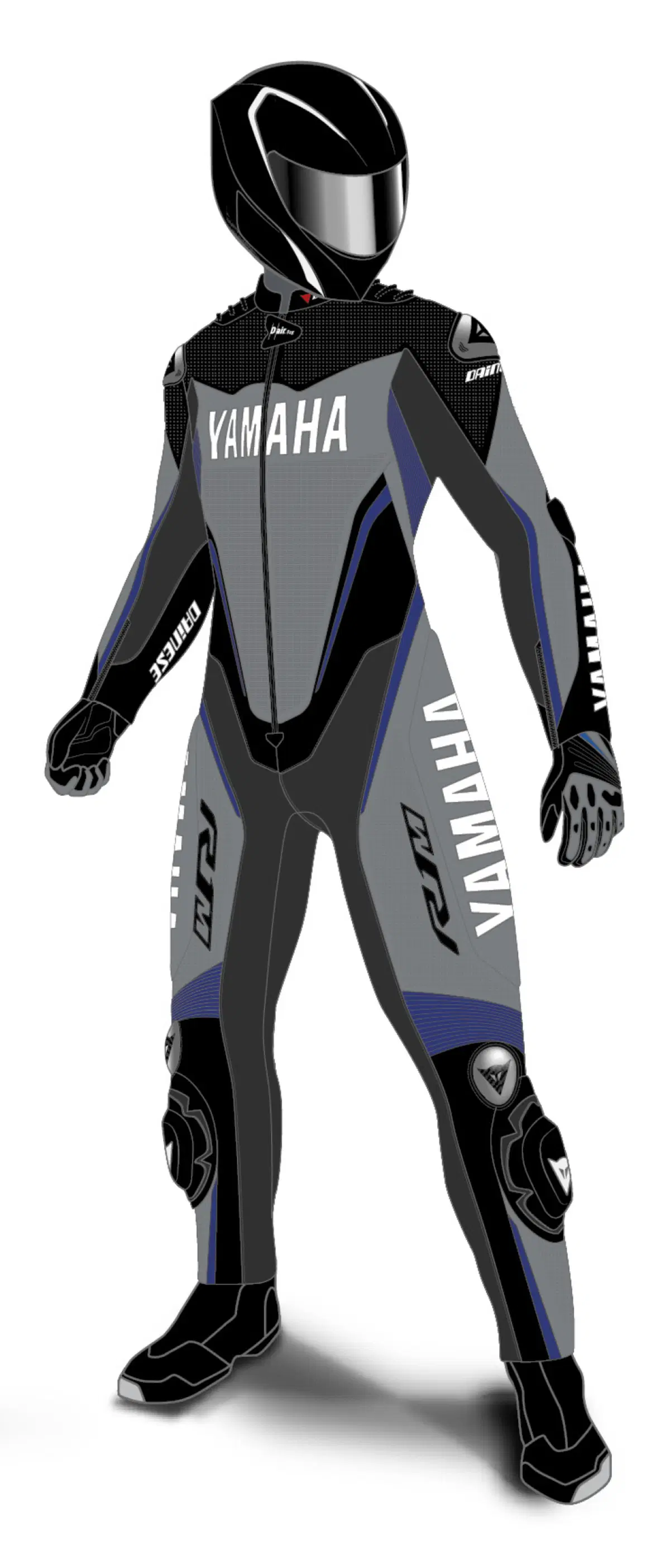 Dainese presenta la nuova tuta D-Air Racing con grafica Yamaha