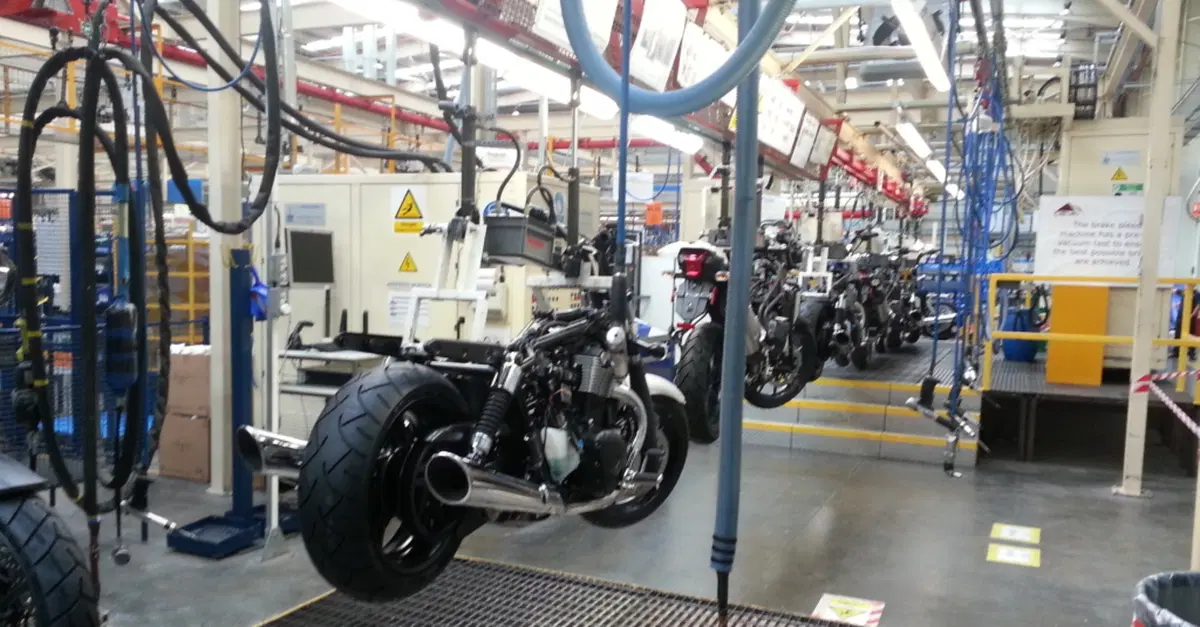 L'industria della moto britannica contraria alla Brexit