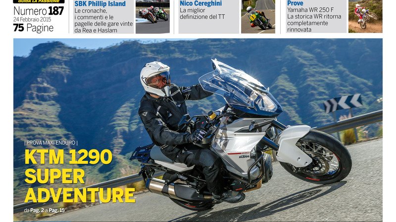 Magazine n&deg;187, scarica e leggi il meglio di Moto.it 