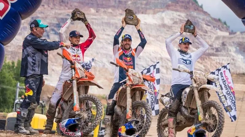 Hard Enduro. Erzberg. Lettenbichler Batte Di Nuovo il Gigante di Ferro
