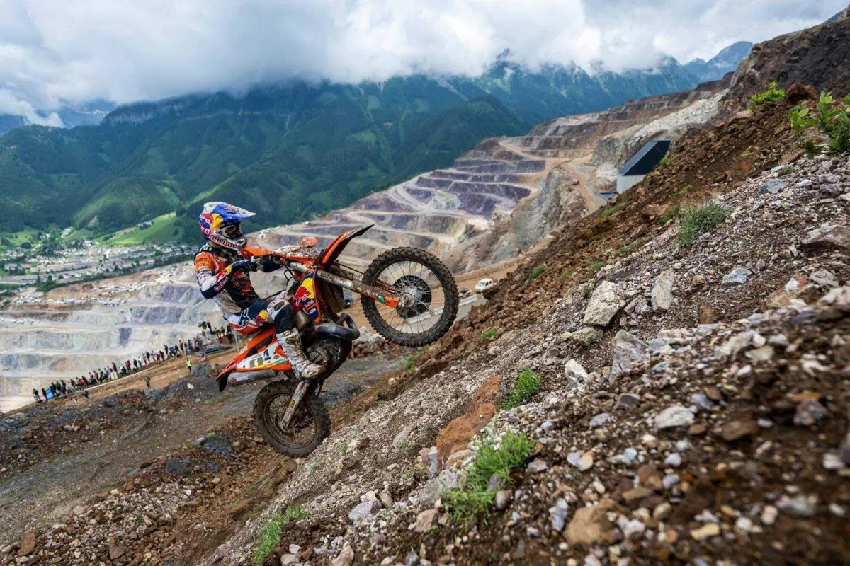Hard Enduro. Erzberg. Lettenbichler Batte Di Nuovo il Gigante di Ferro (21)