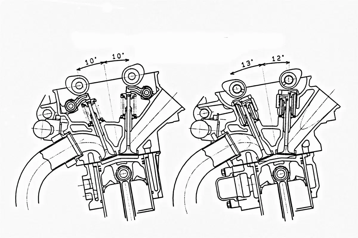 Ieri e oggi: teste e distribuzione. Da Guzzi a Honda (3)