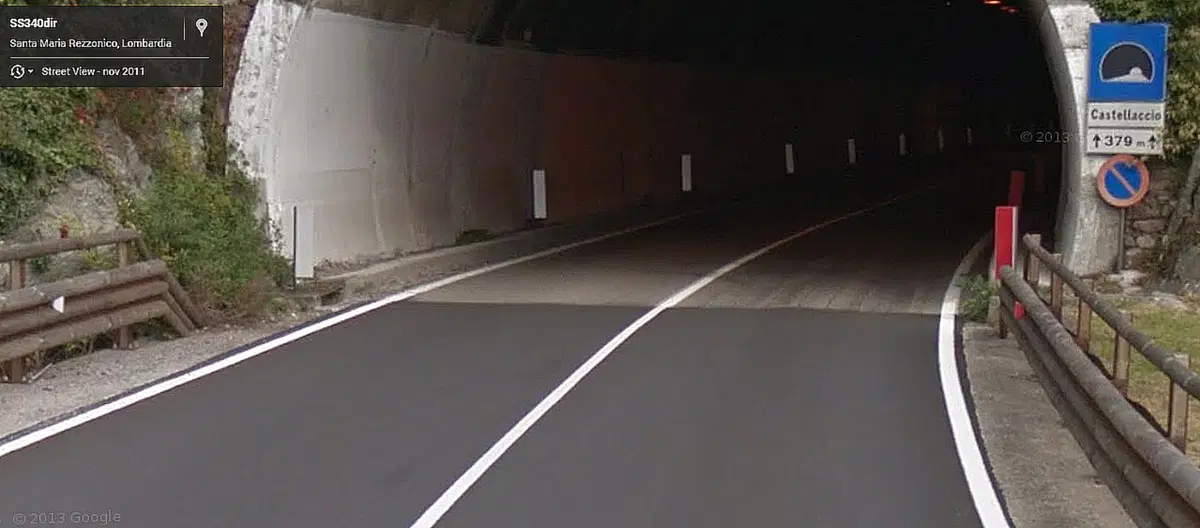 Strada Statale Regina 340 (Lago di Como): il pericolo arriva dai guard rail in legno (8)