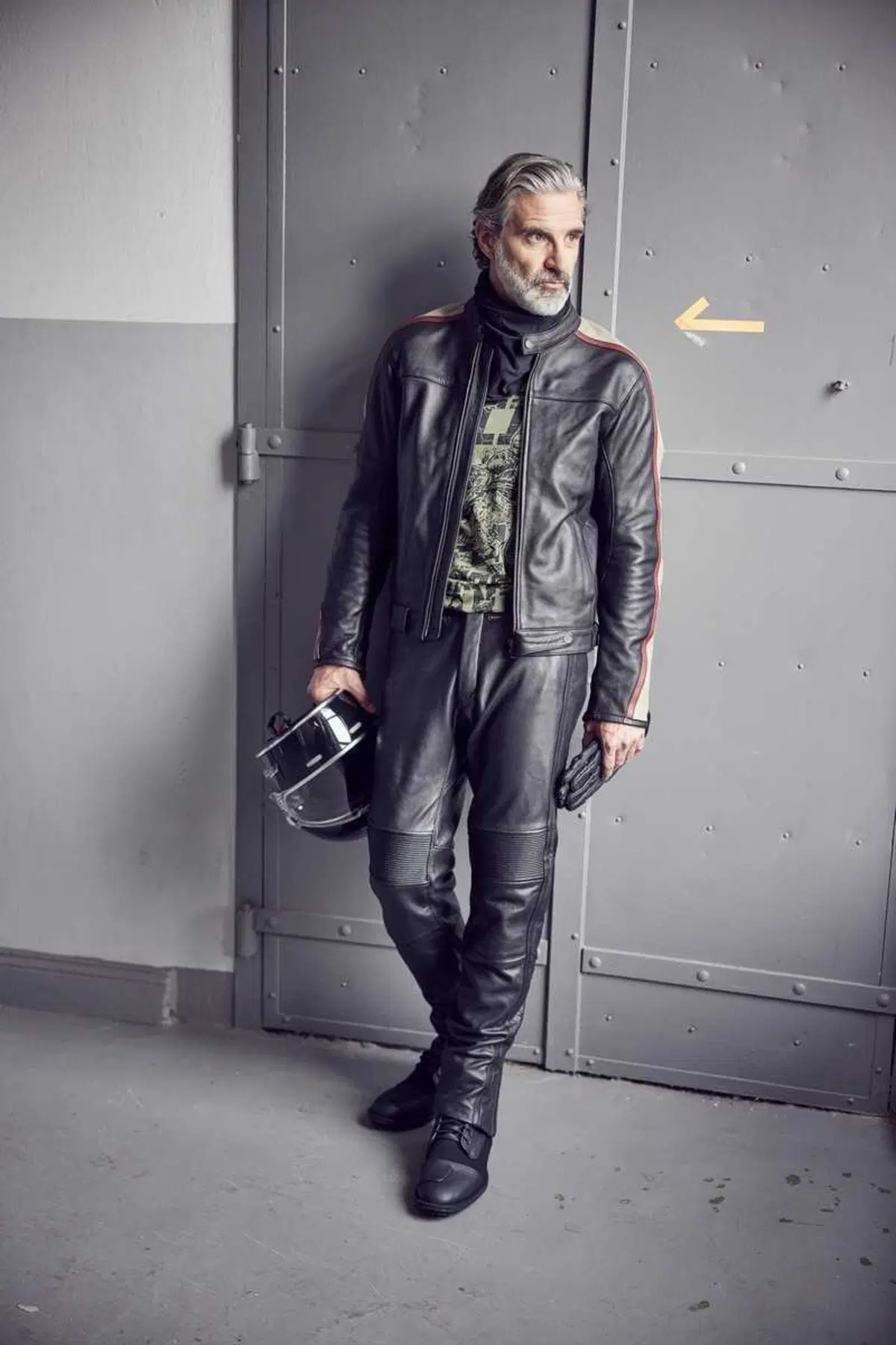 Louis Moto, outfit Detlev retró in pelle (3)