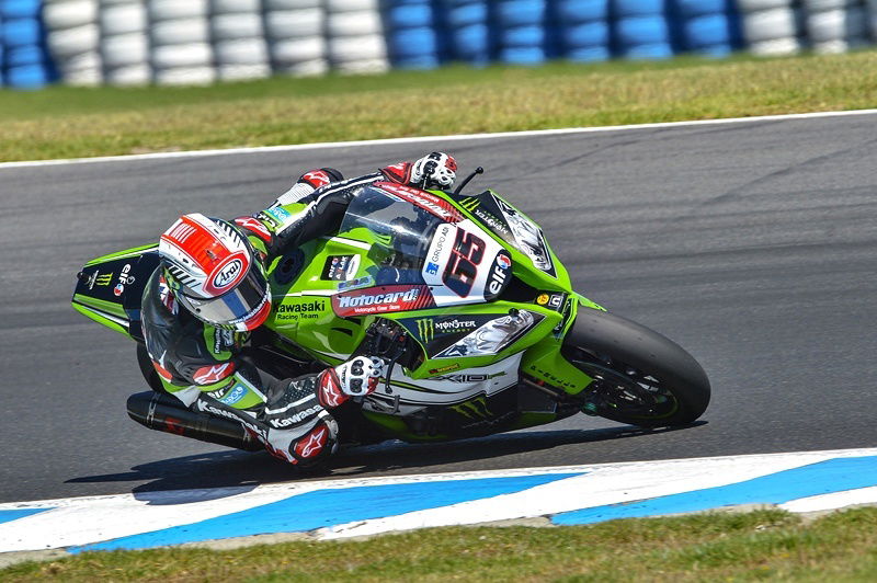 Rea ha preso subito le misure alla Ninja, chiudendo primo e secondo a Phillip Island