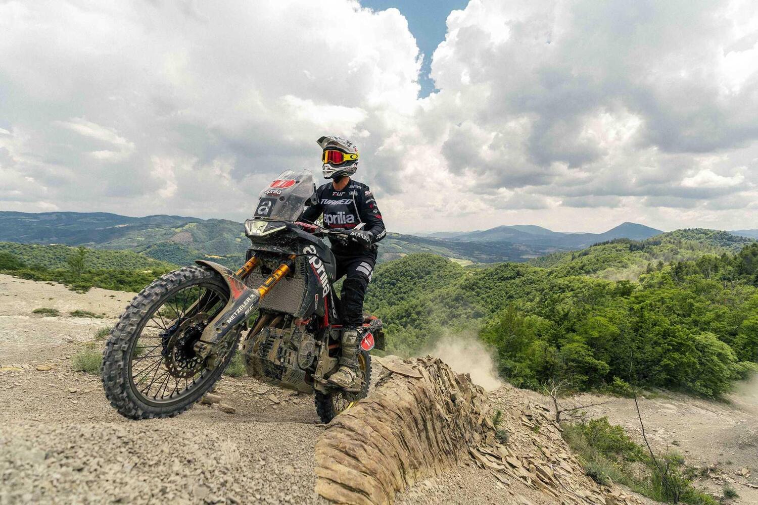 Rally-Raid. Aprilia, La Via Tuareg 660 GCorse