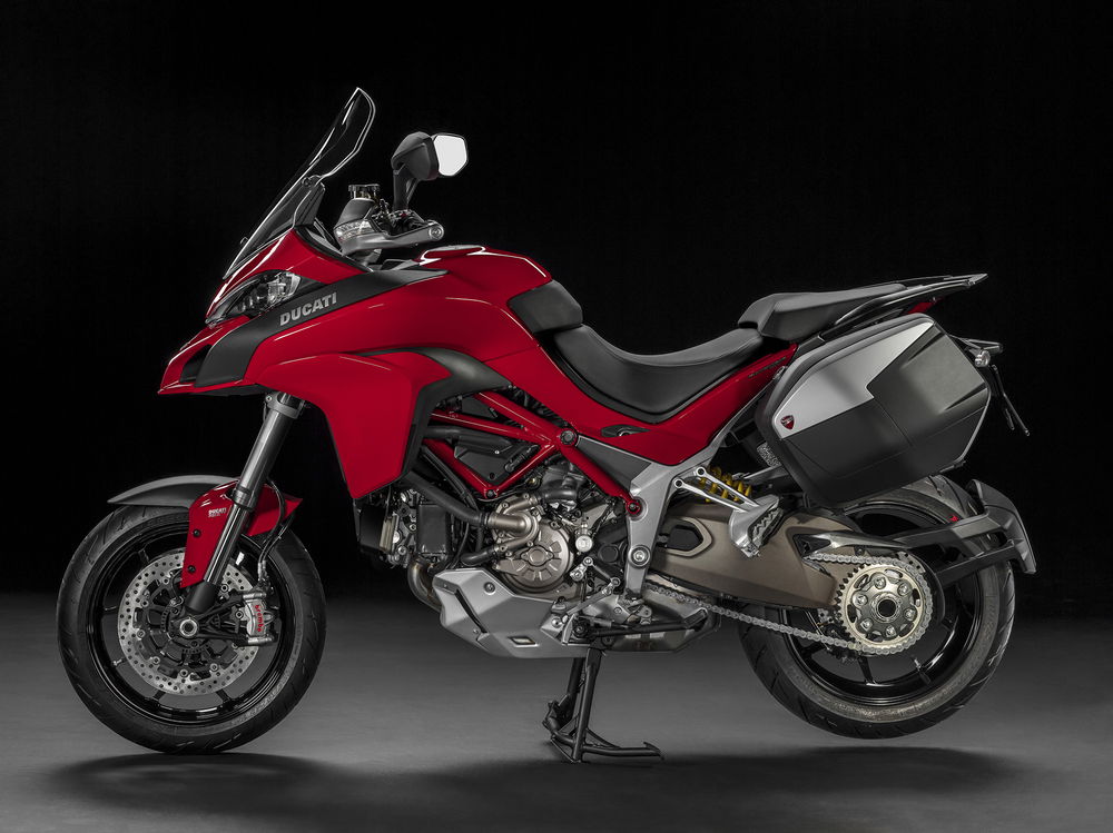 La Multistrada 1200 in allestimento Travel Pack