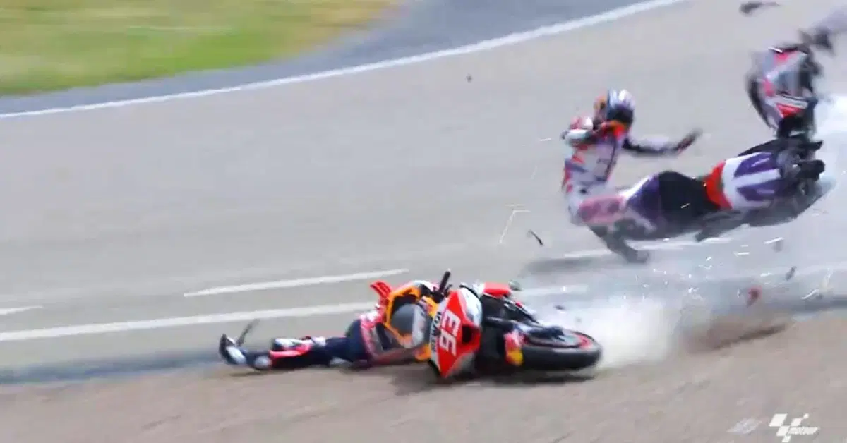 MotoGP 2023. GP di Germania. Johann Zarco e l'incidente con Marc Marquez: "Non sono uno stupido e lui non pu&ograve; dare la colpa a me. &Egrave; semplicemente ridicolo"