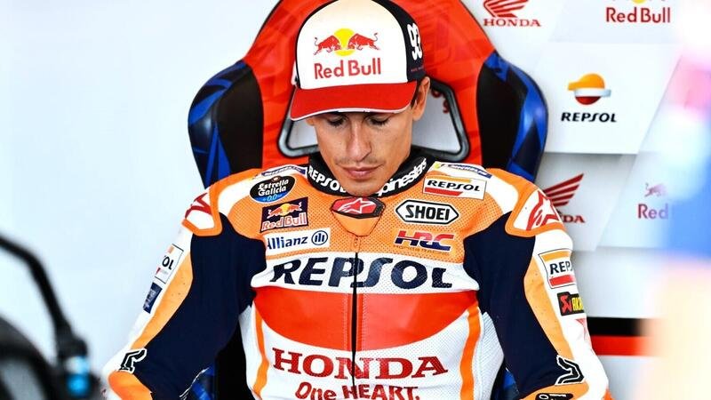 MotoGP 2023. GP di Germania. Marc Marquez: &quot;Nel mio ufficio ho pensato: tre cadute, settimo posto, non ne vale la pena&quot;