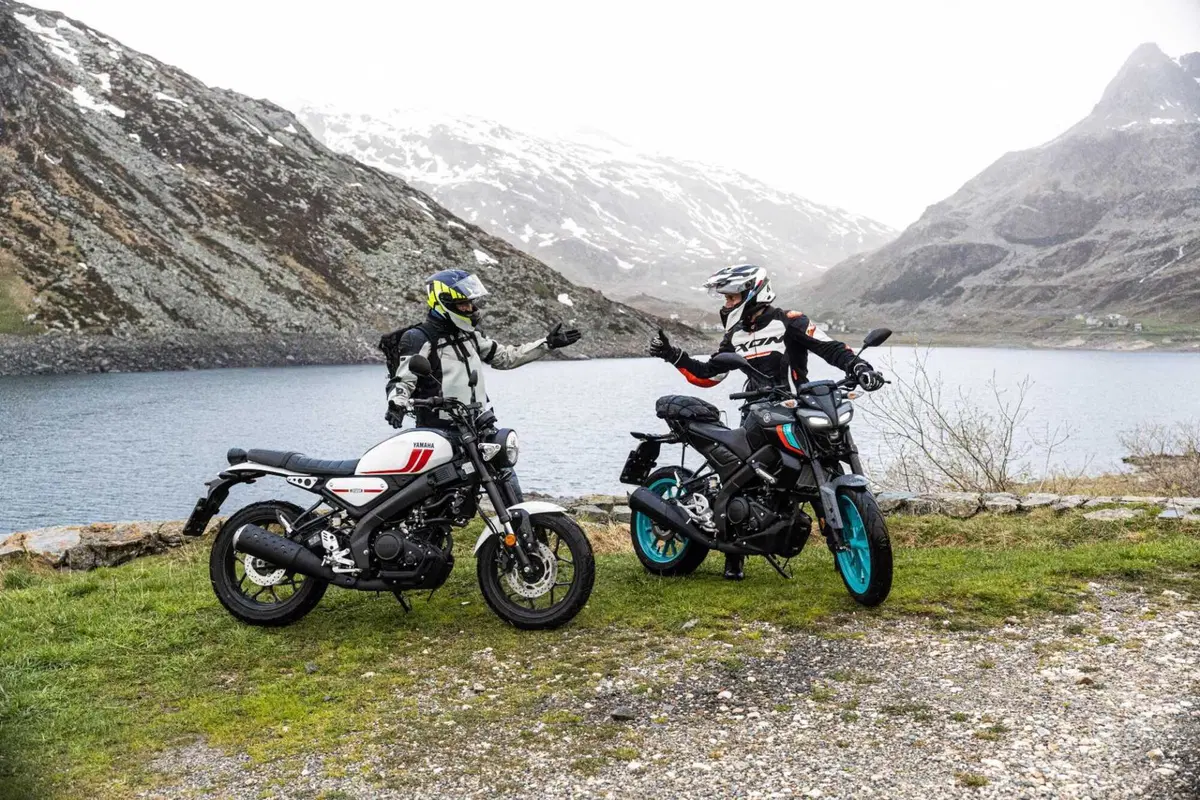 Sulle Alpi con le 125! A caccia di passi alpini con Yamaha XSR 125 ed MT 125