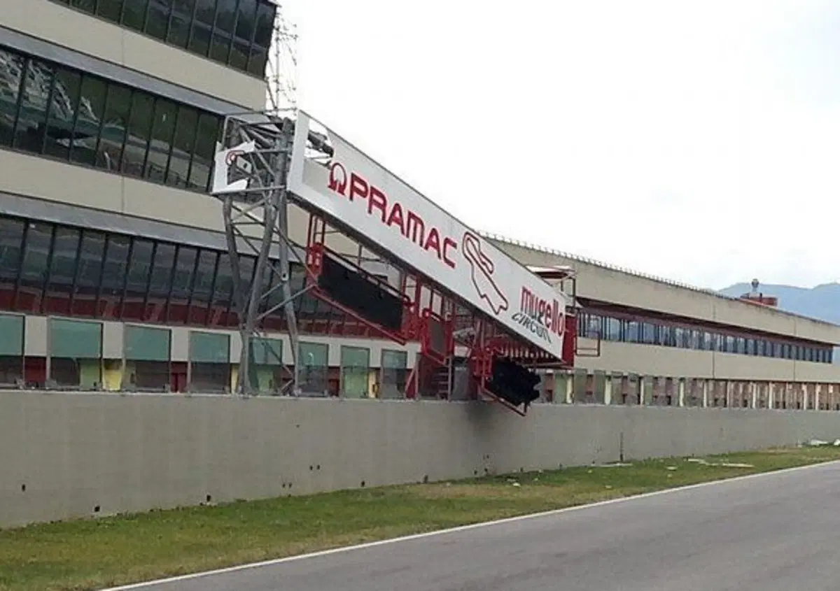 Mugello Circuit devastato dal maltempo 