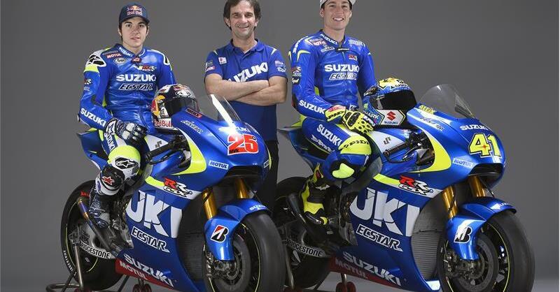 Presentato il team Suzuki Ecstar MotoGP