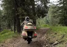 [VIDEO] Enduro con una Honda Goldwing? Come andrà a finire?