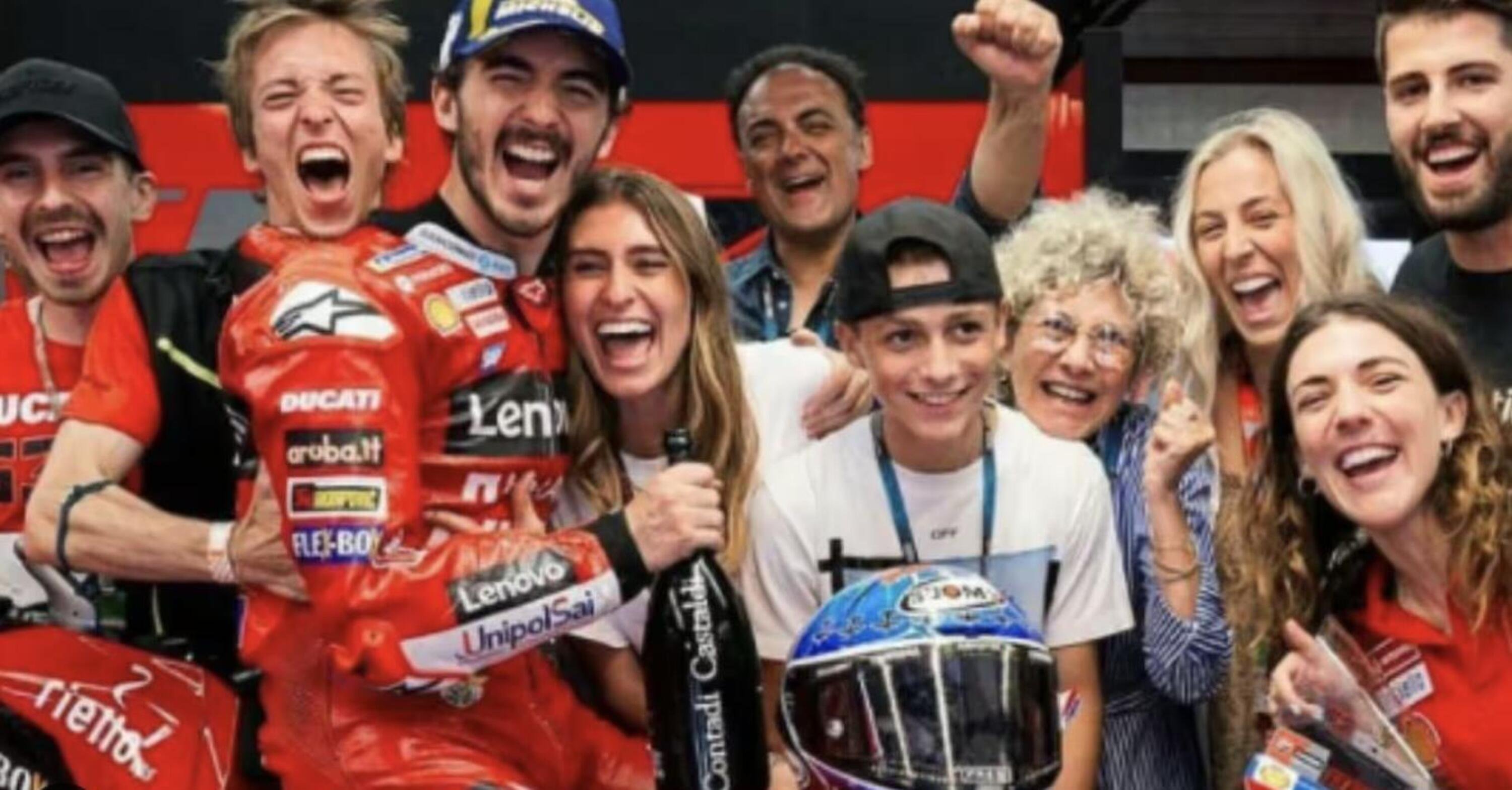 MotoGP 2023. Francesco Bagnaia: &ldquo;La mia famiglia come una squadra&rdquo;