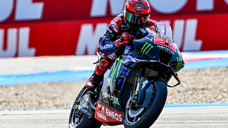 MotoGP 2023. GP di Olanda. Fabio Quartararo, venerd&igrave; positivo: "Ma siamo gi&agrave; al limite"