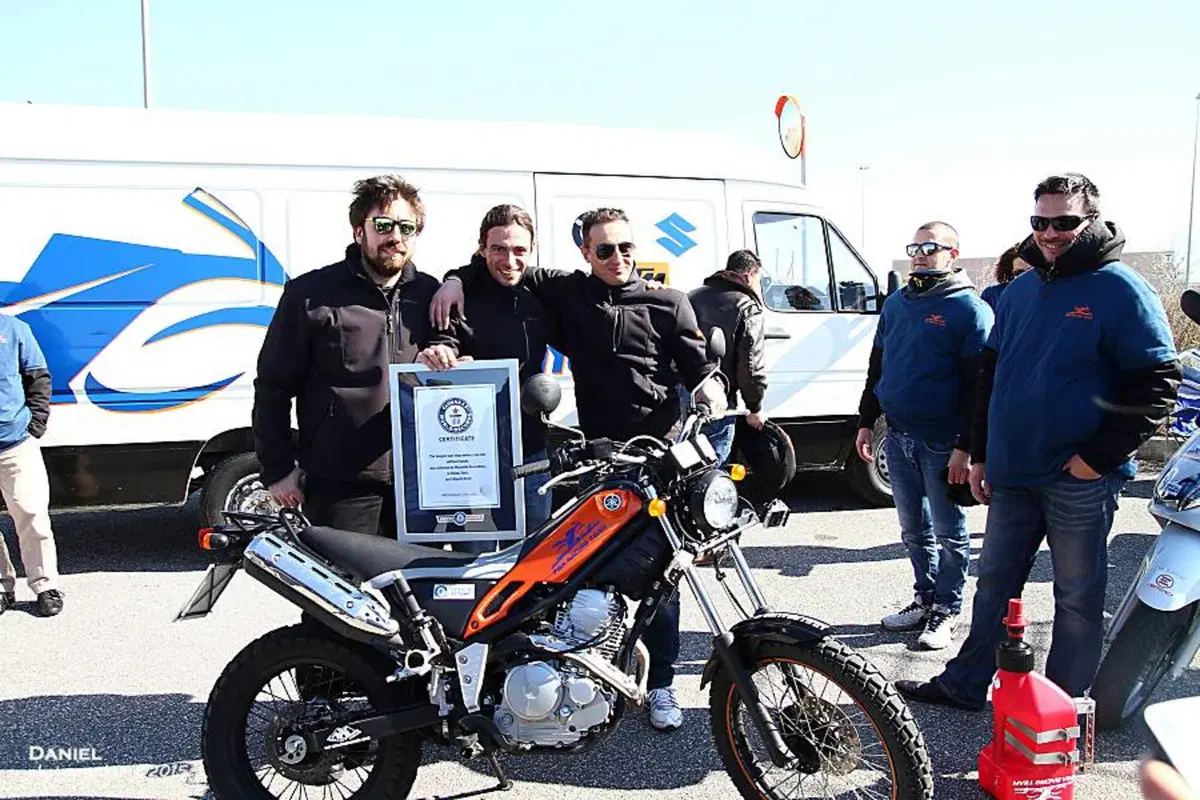 Motodays: Marcello Sarandrea nel Guinness dei primati (video) (7)
